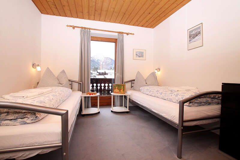   Two separate beds in Haus Alice in Seefeld